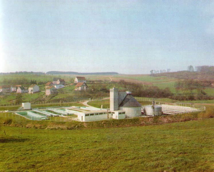 Gaswerk Illingen von außen
