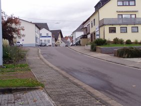 Talstraße in Hüttigweiler